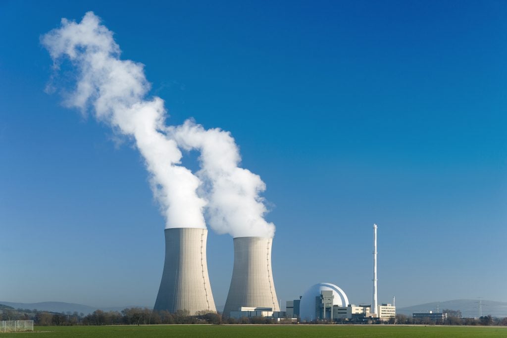 Reguleren van de luchtvochtigheid in een kerncentrale